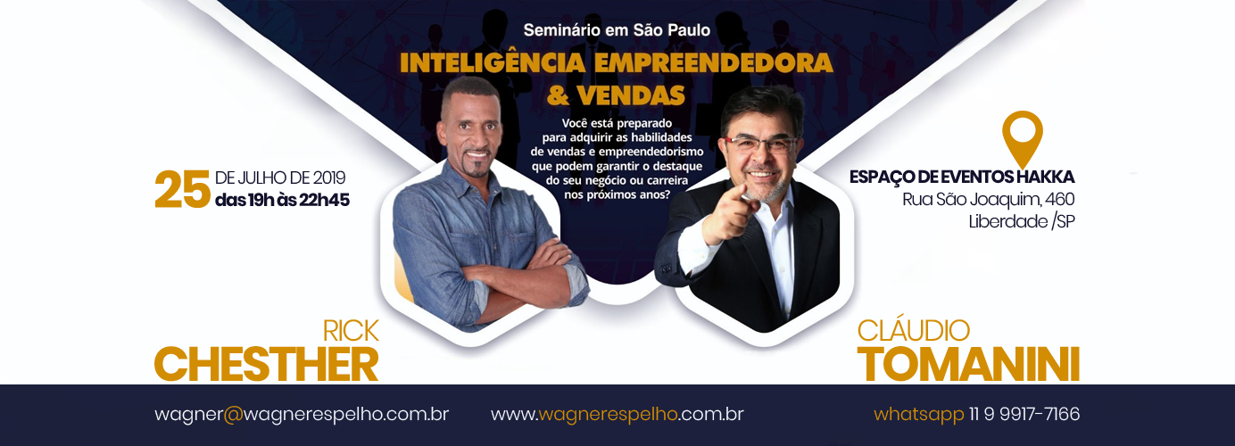 Inteligência Empreendedora e Vendas Banner